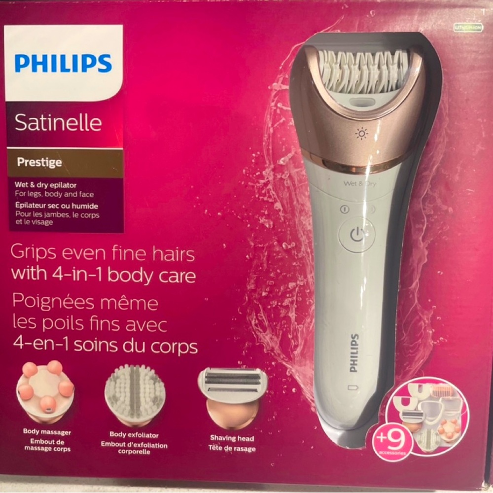 Philips Prestige Wet and Dry Epilator